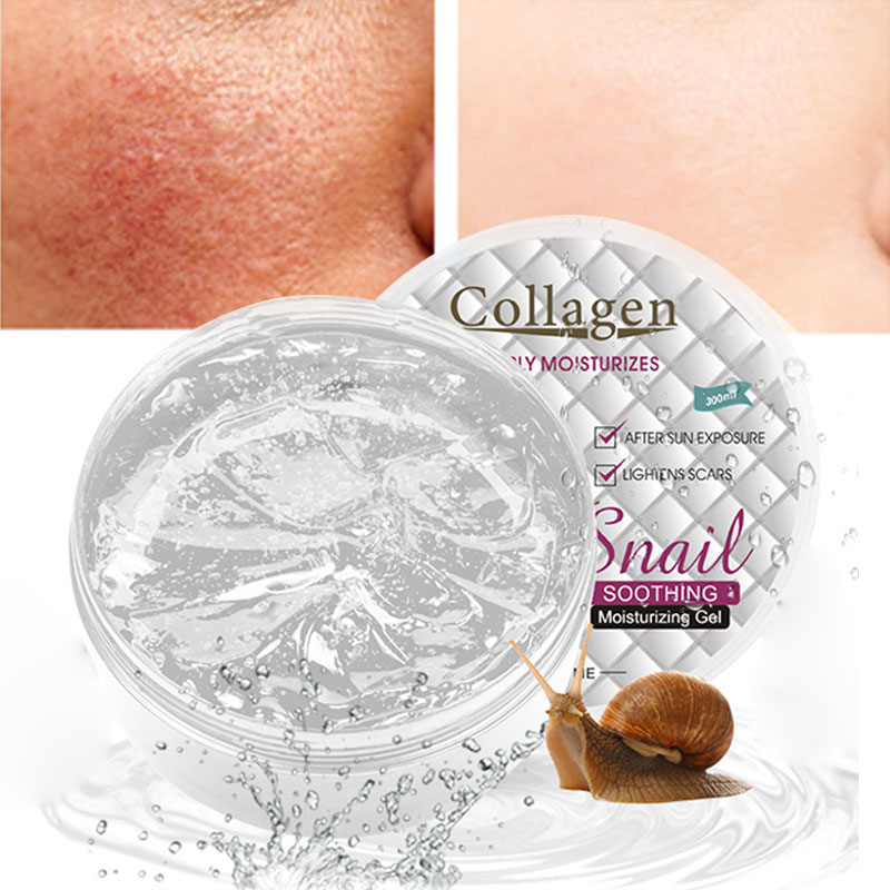 Snail Cream Gel - Gesichtscreme-Gel gegen Falten, Anti-Aging, Aufhellung, Anti-Trockenheit,