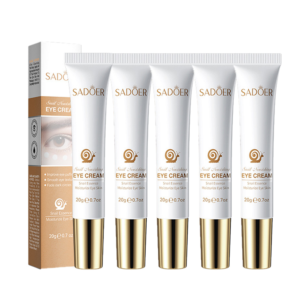 Snail Cream Gel - SADOER Schnecken-Augencreme, Anti-Falten, Augenringe unter den