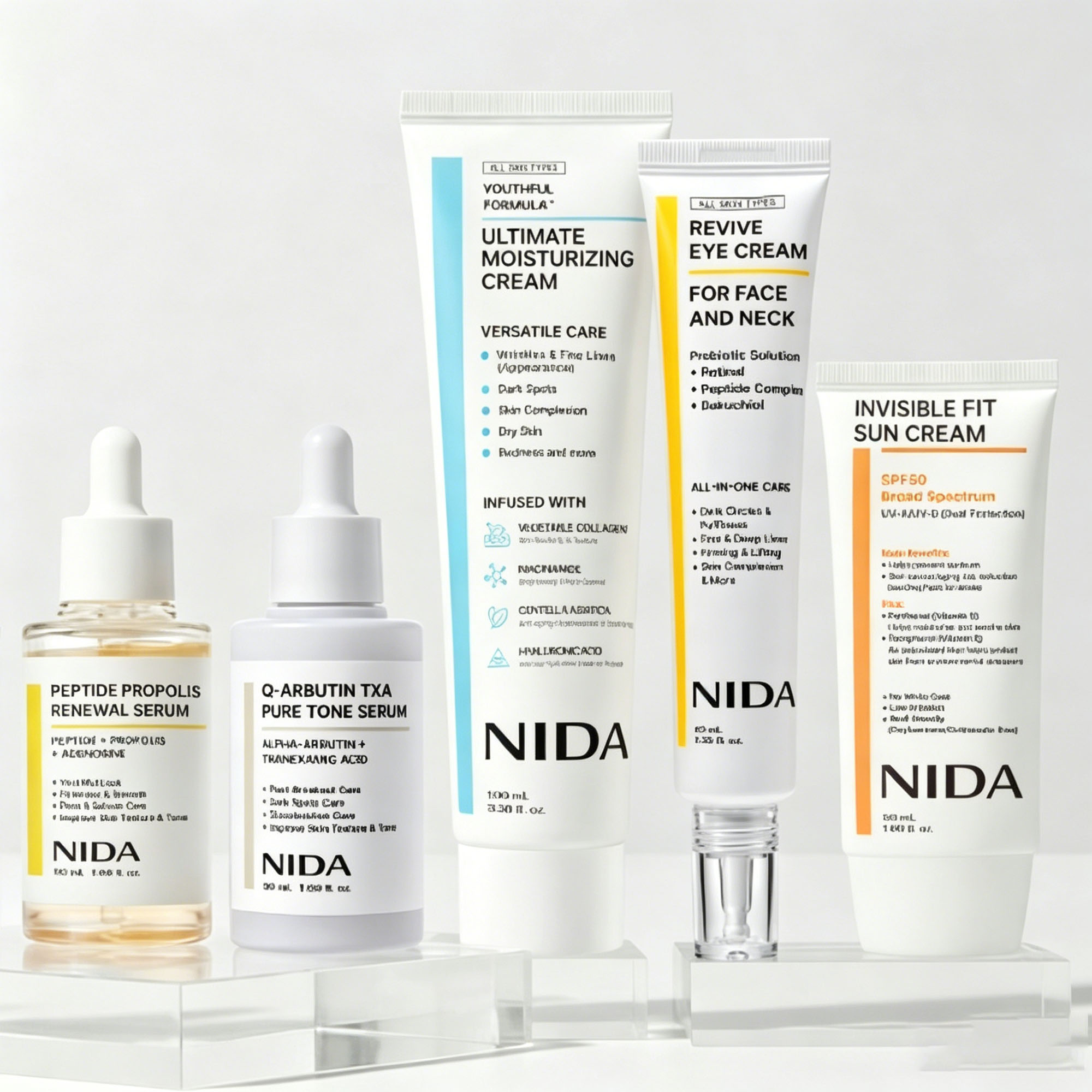 Skincare Retinol - Korea NIDA Centella Asiatica Feuchtigkeitscreme für