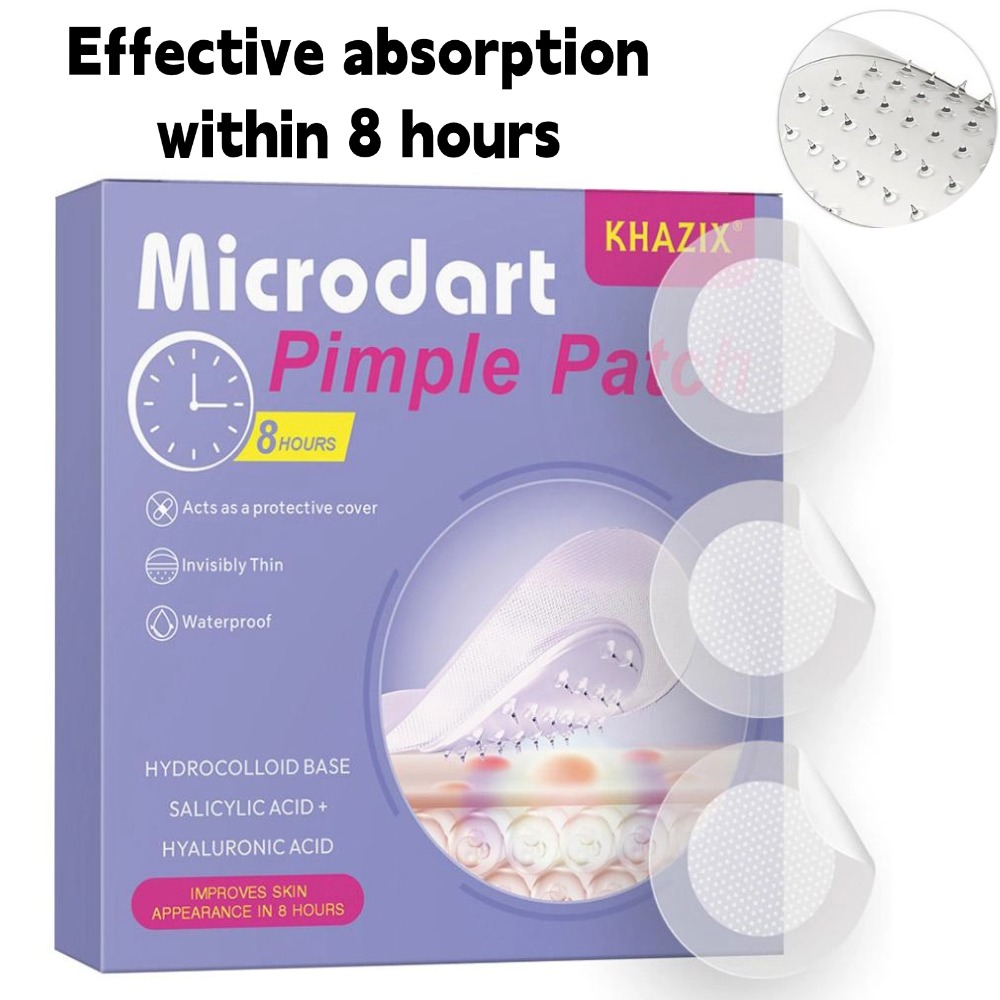 Skincare The Originote - Hydrokolloid-Pickelpflaster, Mikronadel-Akne-Pflaster, ultradünn, unsichtbar, 8 Stunden