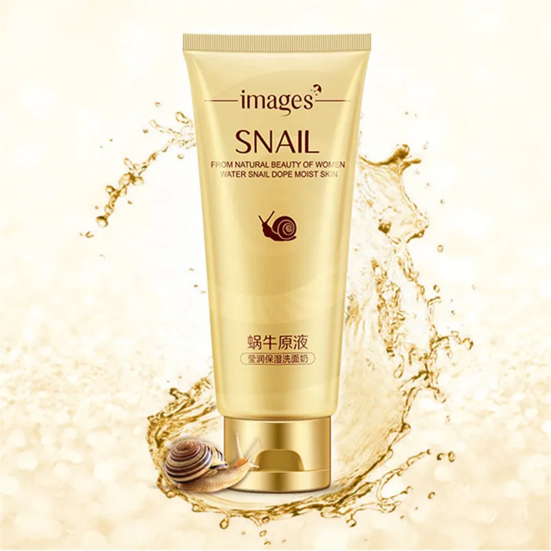 Snail Cream Gel - IMAGES Snail Essence Reinigungsgel Tiefenreinigung Schrumpfen