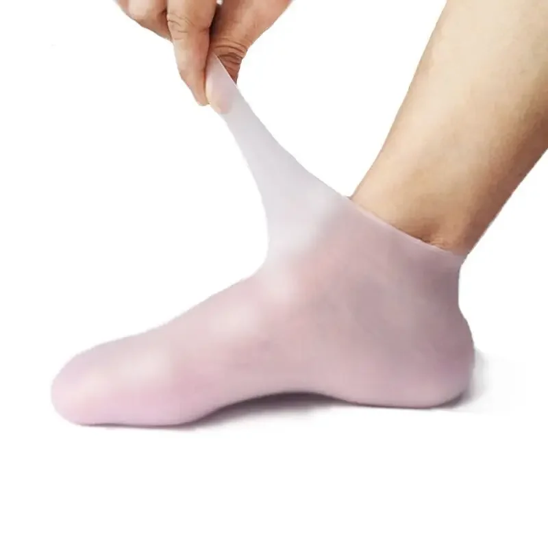 Xl Skincare - 2Pcs Silikon Fußpflege Socken Anti Rissbildung