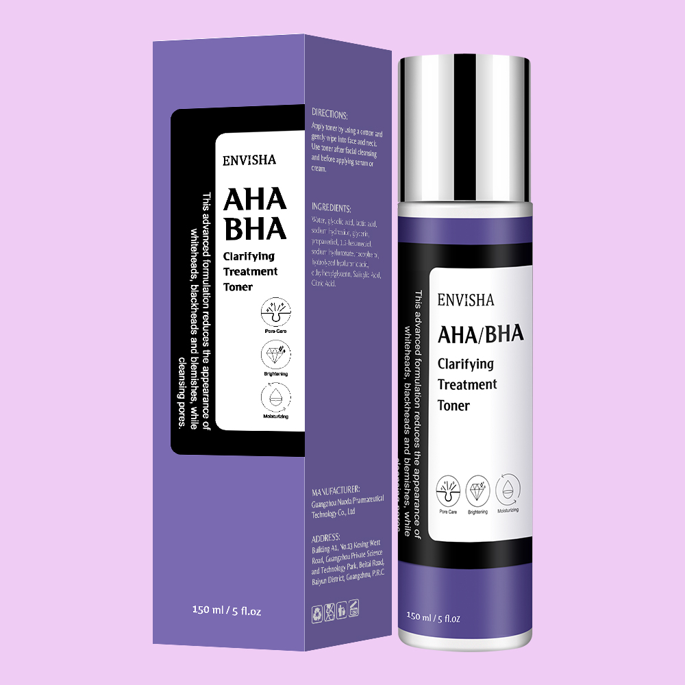 Lactic Acid Toner - ENVISHA Gesichtspflege, reinigender Toner, verkleinert die