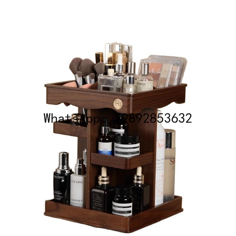 Xl Skincare - XL drehbarer Kosmetik-Organizer - großer Desktop-Aufbewahrungsbehälter