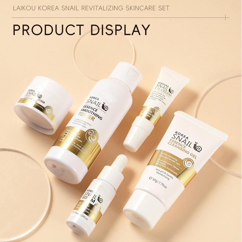 5-teiliges Hautpflegeset mit S – Snail Cream Gel Bewertung und Preis