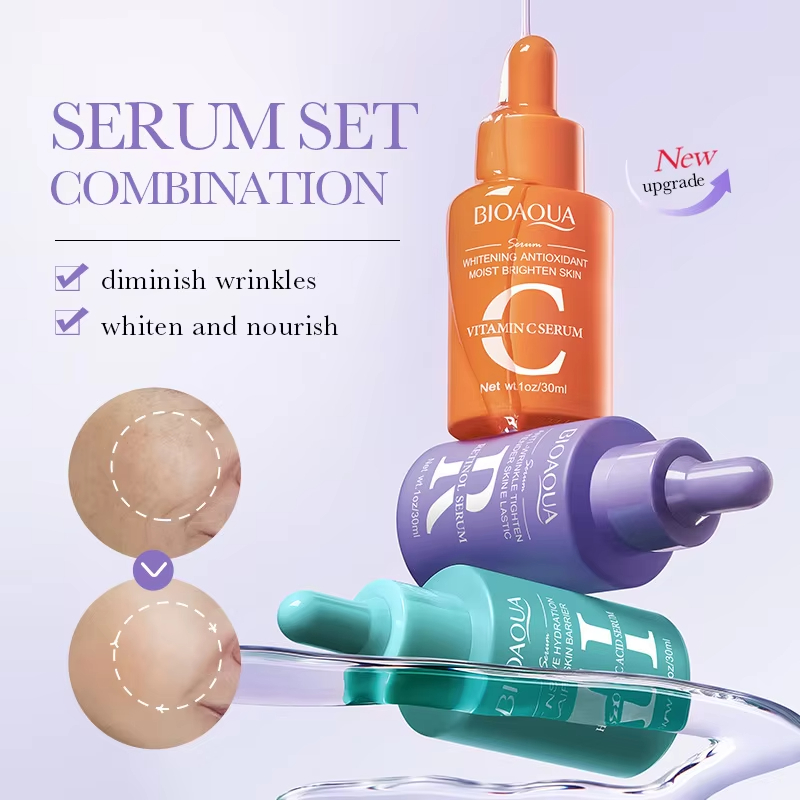 3 teile/satz BIOAQUA Vitamin C – Skincare Retinol Bewertung und Preis