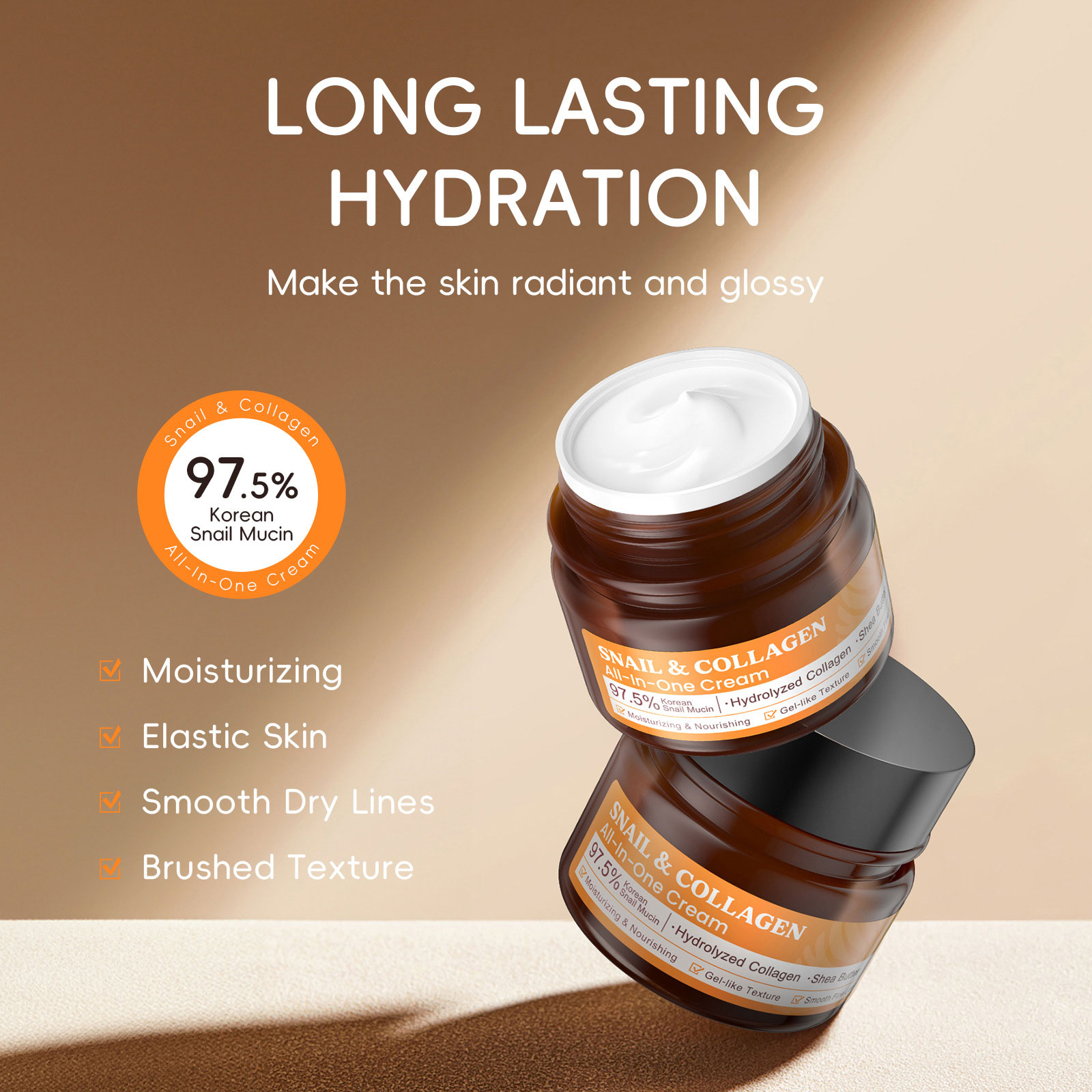 LAIKOU Schneckenkollagen-Gesic – Snail Cream Gel Bewertung und Preis