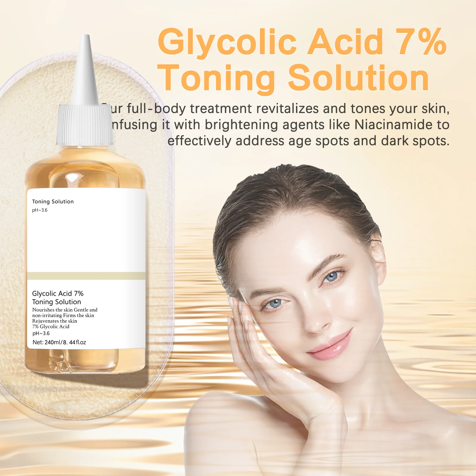 7% Glykolsäure-Toning-Lotion 2 – Lactic Acid Toner Bewertung und Preis