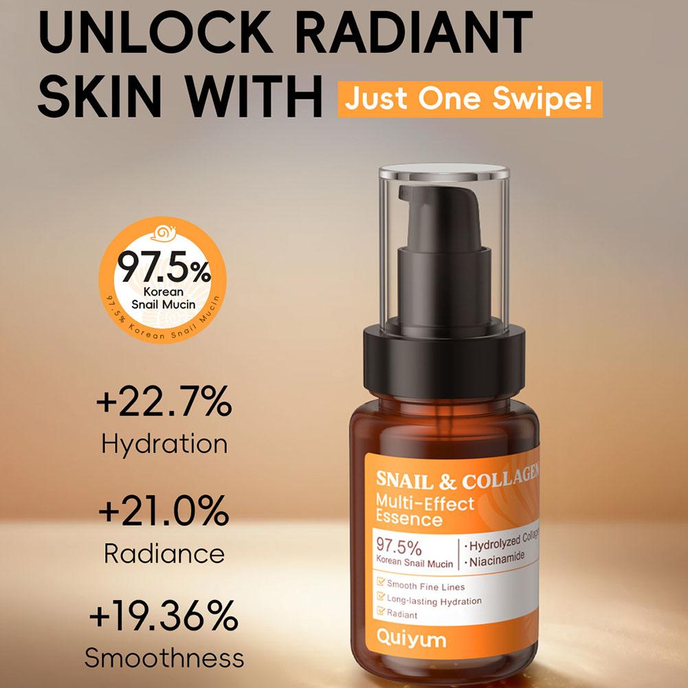 Quiyum Snail & Collagen Gesich – Snail Cream Gel Bewertung und Preis