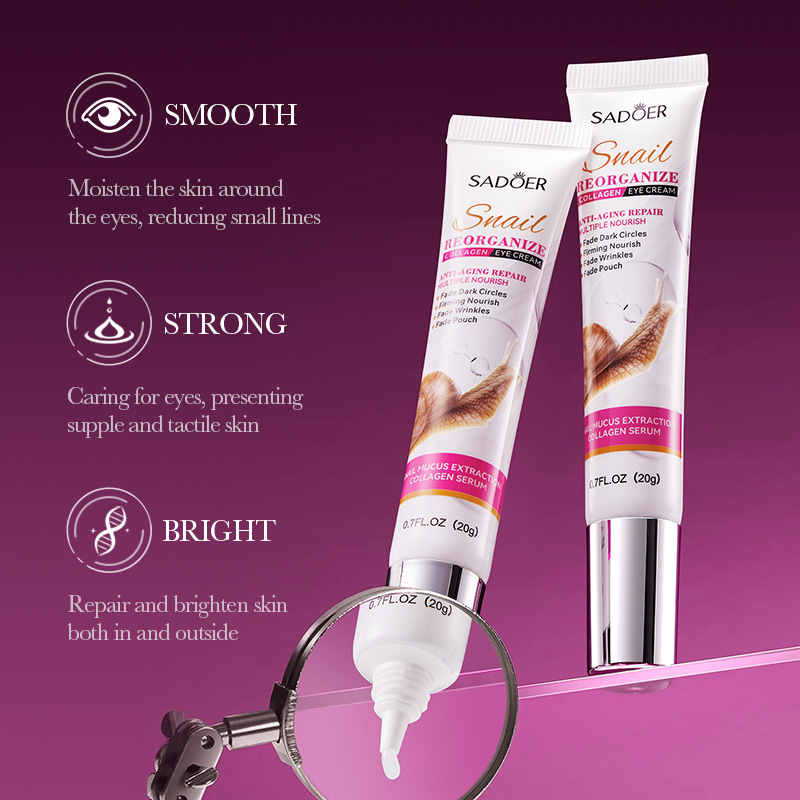 SAODER Schnecken-Kollagen Auge – Snail Cream Gel Bewertung und Preis