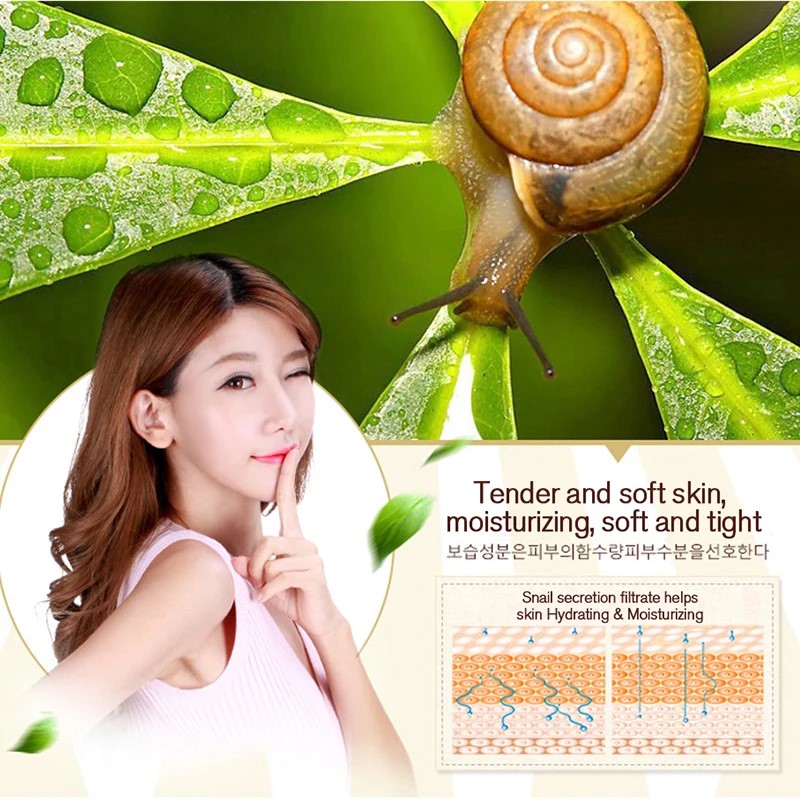 Anti-Aging-Bleaching-Schnecken – Snail Cream Gel Bewertung und Preis