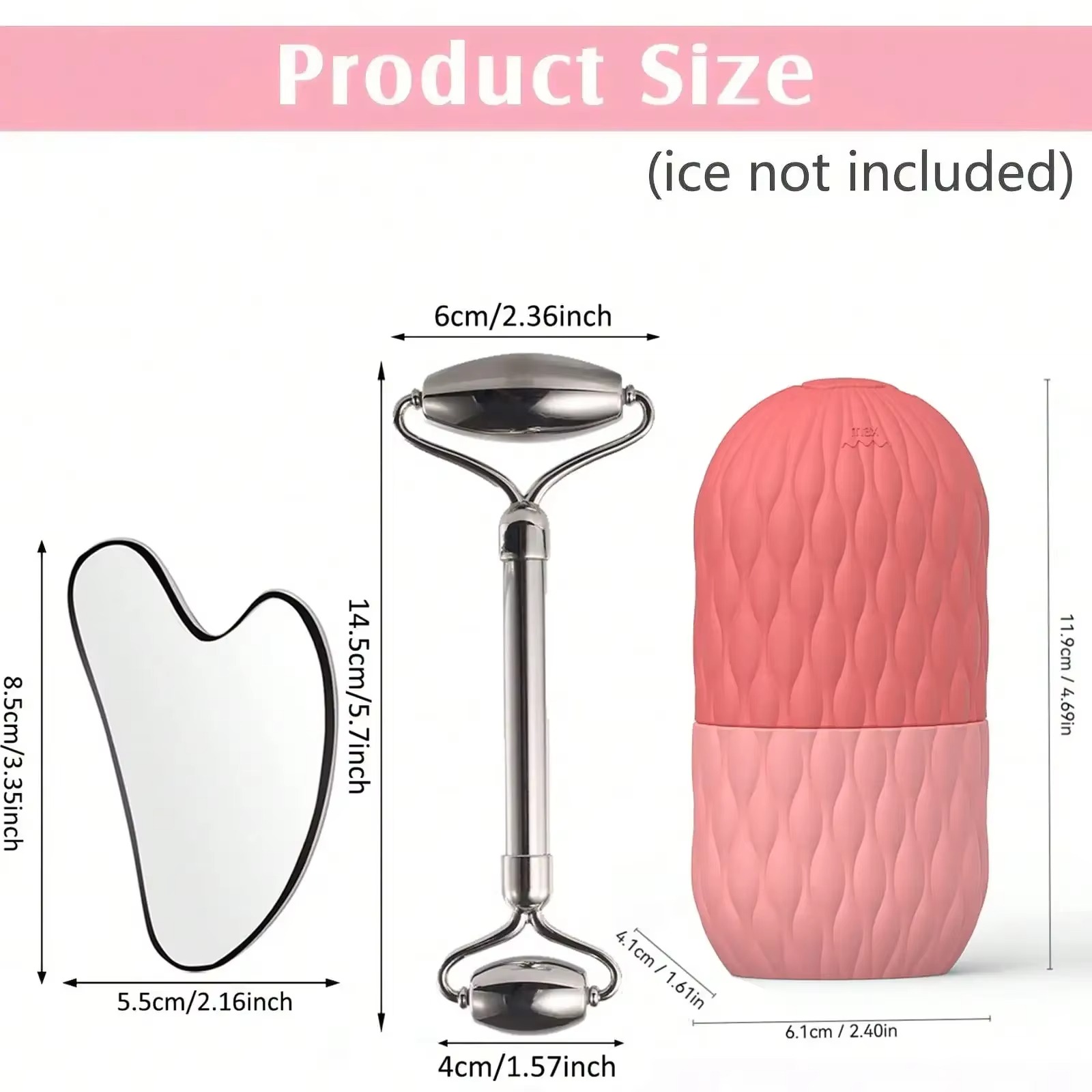 Eisroller & Edelstahl Gua Sha  – Skincare Glow Glowing Bewertung und Preis