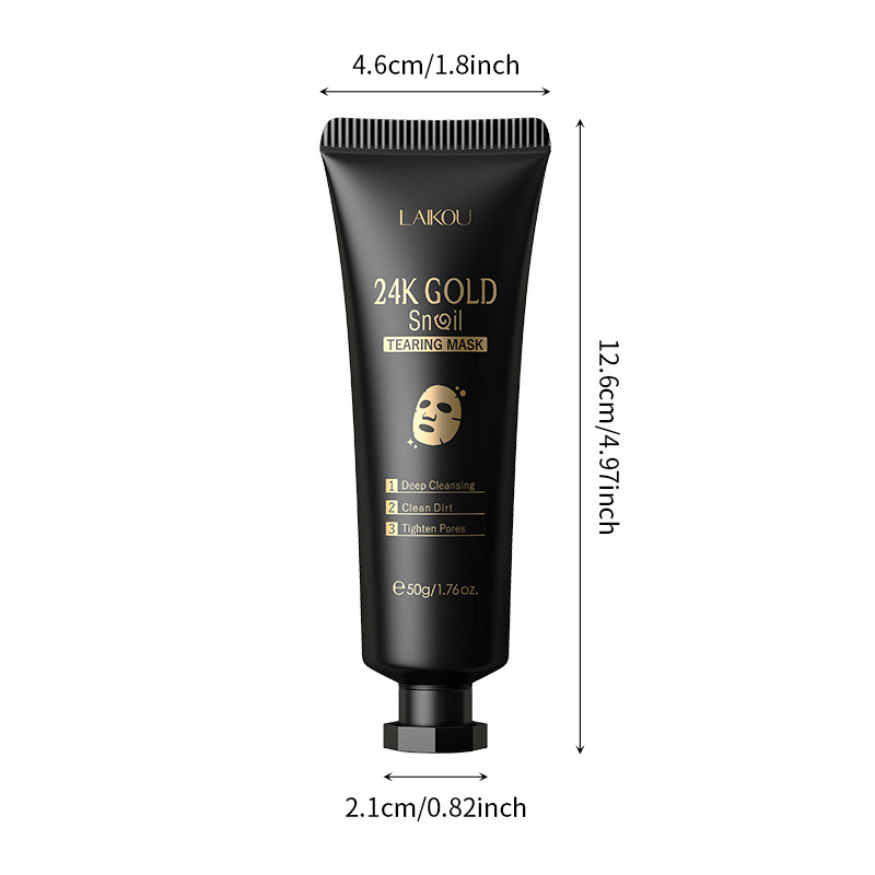 LAIKOU 24K Gold Sakura Peeling – Snail Cream Gel Bewertung und Preis