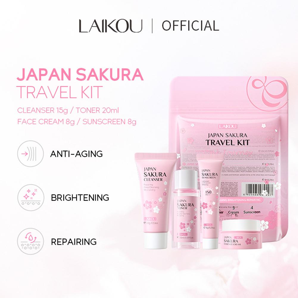 Sakura Hautpflege-Set, Gesicht – Skincare Gentle Bewertung und Preis