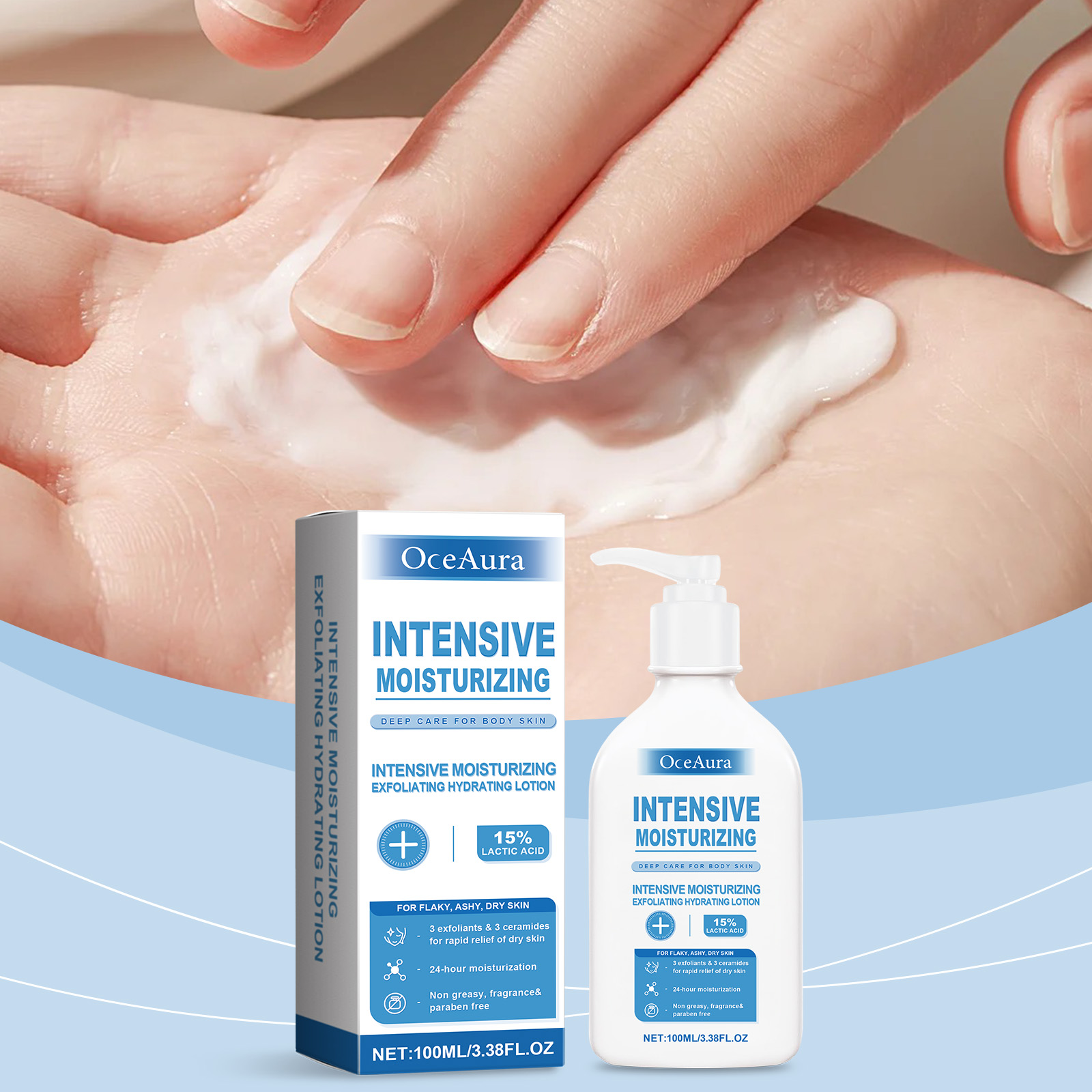 OceAura Intensive Heilung Körp – Lactic Acid Toner Bewertung und Preis