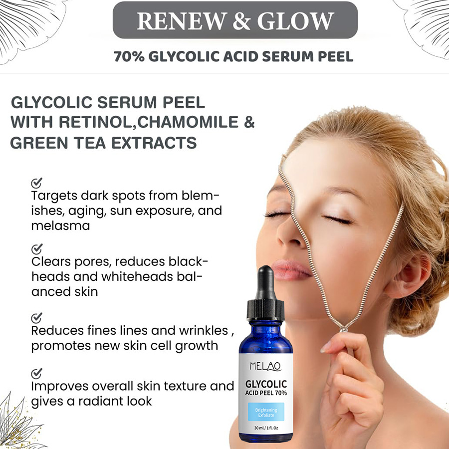 70% Glykolsäure-Serum-Peeling- – Lactic Acid Toner Bewertung und Preis
