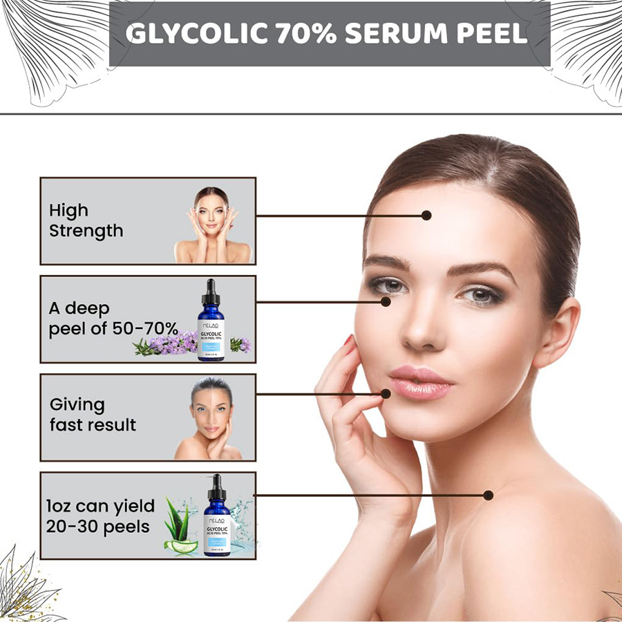 70% Glykolsäure-Serum-Peeling- – Lactic Acid Toner Bewertung und Preis