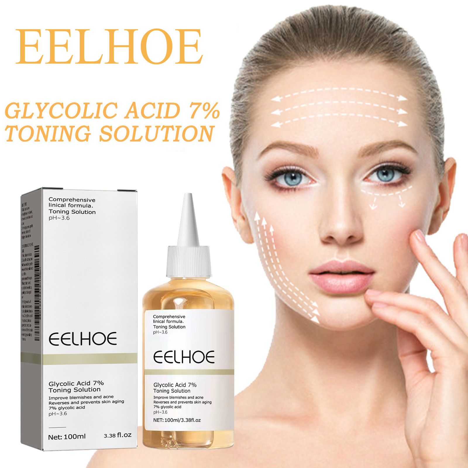 Glykolsäure, 7 % Tonisierungsl – Lactic Acid Toner Bewertung und Preis