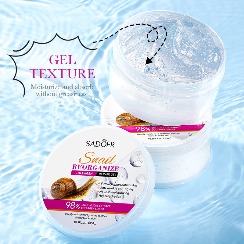 SADOER Schneckenkollagen-Gesic – Snail Cream Gel Bewertung und Preis